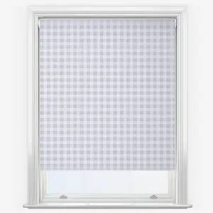 Sonova Studio Gingham Lilac Roller Blind