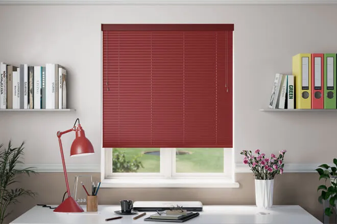 Millennium Deep Red - Venetian Blinds