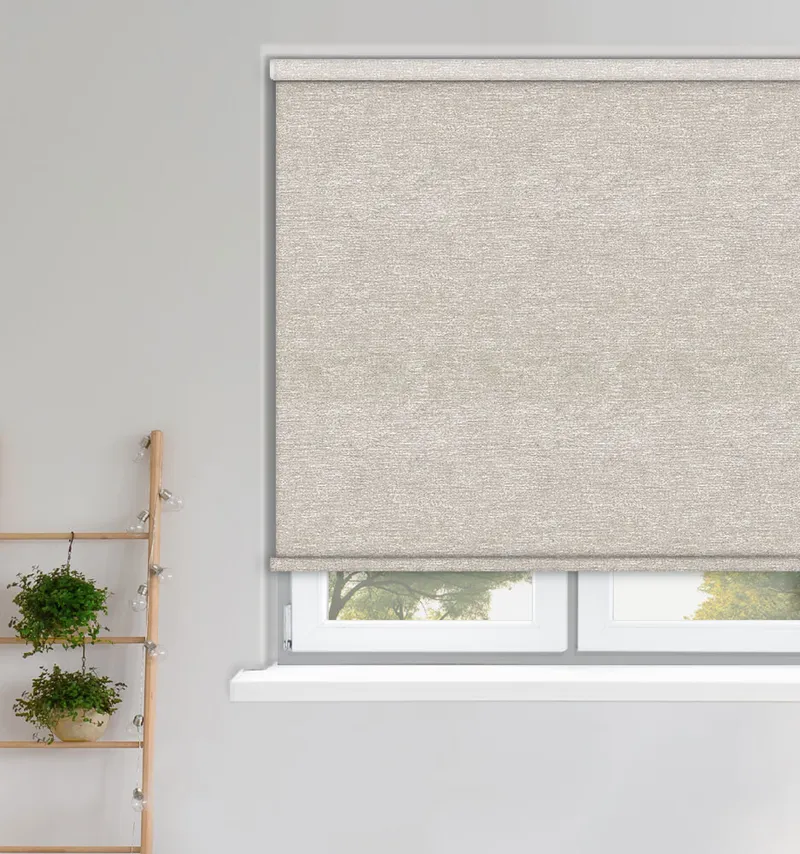 Crush Chateaux Grey Roller Blinds
