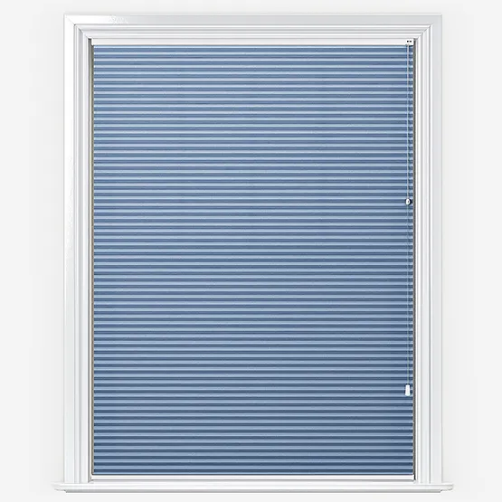 Coburg Sky Blue Pleated Blind