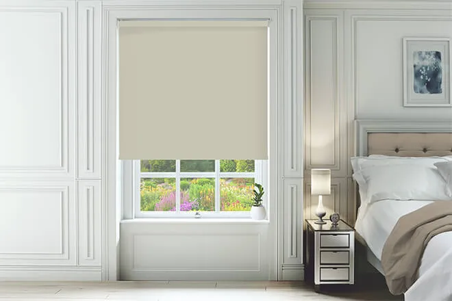 Ibiza Beige - Blackout Roller Blind