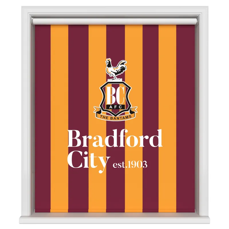 Bradford City Afc Colour On Stripe