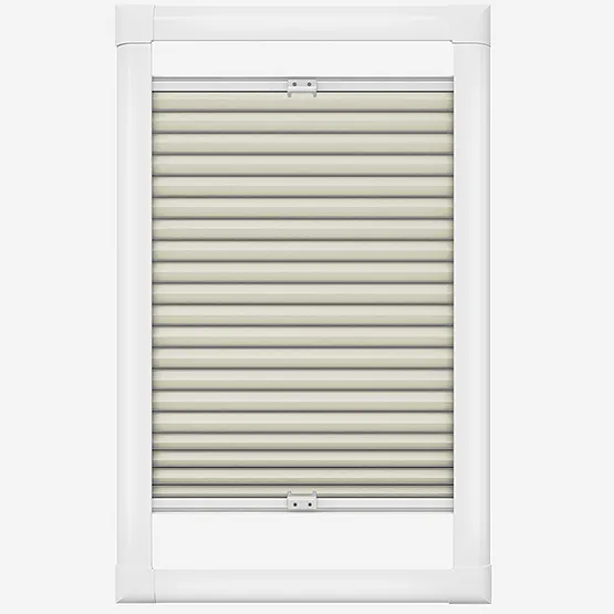 Thermocell Blackout Cream Perfect Fit Pleated Blind