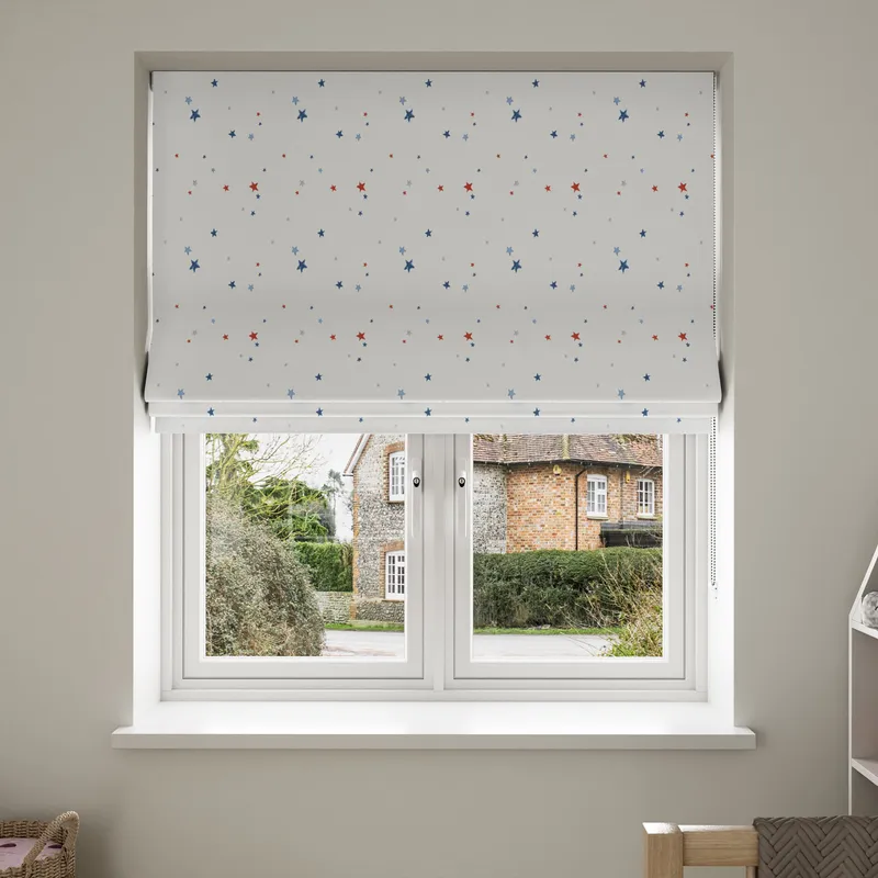 Laura Ashley Painterly Stars Multi Blinds Uk