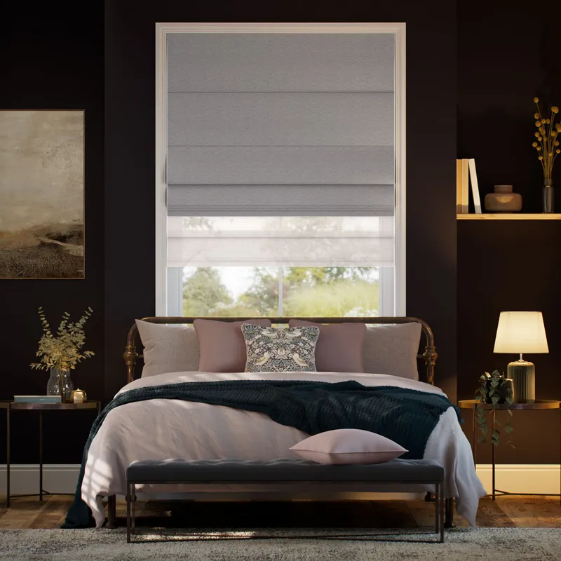 Electric Denver Flint & Frost Double Roman Blind