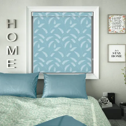 Pinn Azure No Drill Blackout Roller Blind
