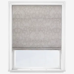 Scandi Wildlife Natural Roman Blind