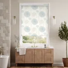 Gardenia Blush Cloud Roller Blind