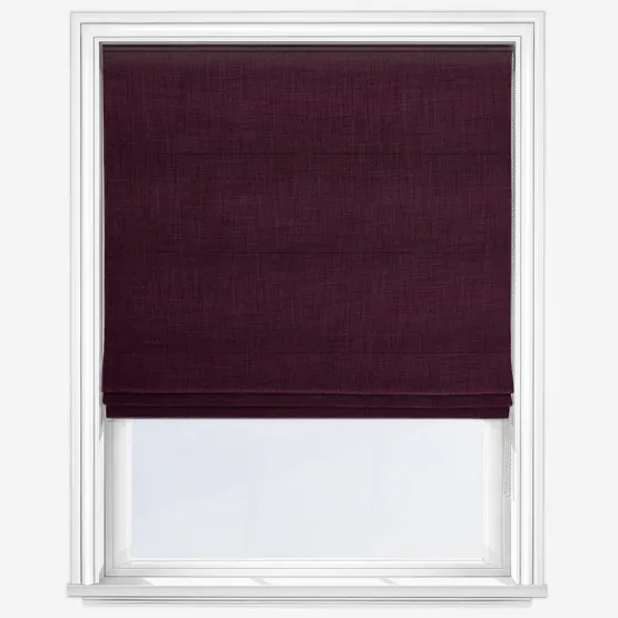 Mercury Damson Roman Blind