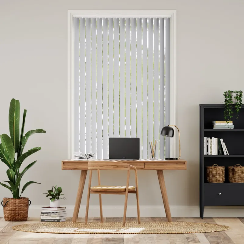 Sevilla Grey Blackout Vertical Blind