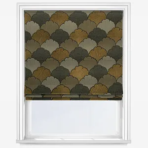 Pamplona Gold Roman Blind