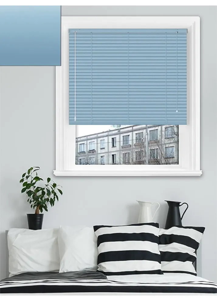 Matte Ocean 25mm Aluminium Venetian Blind