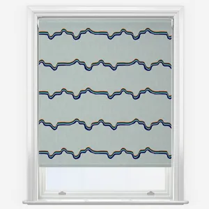 Sonova Studio Retro Wave Mint Roller Blind