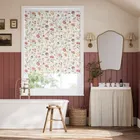 Songbird Green Blush & Ochre Roller Blind