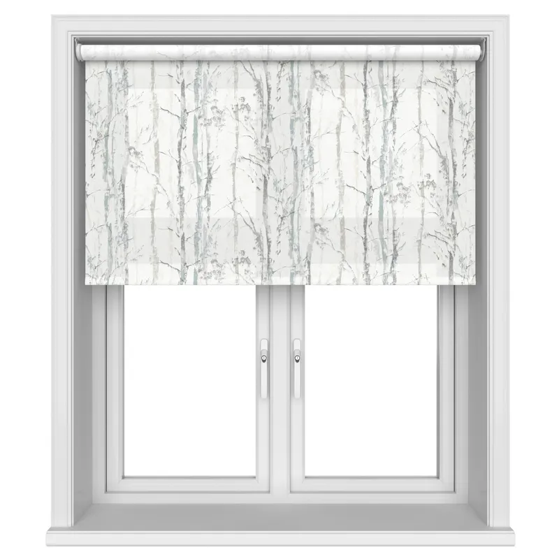 Swedish Birch Silver Motorised