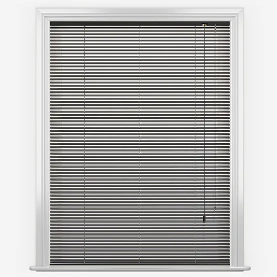 Aliventi Filtra Black Aluminium Venetian Blind