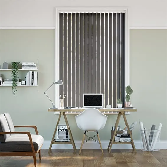 Sevilla Slate Blackout Vertical Blind