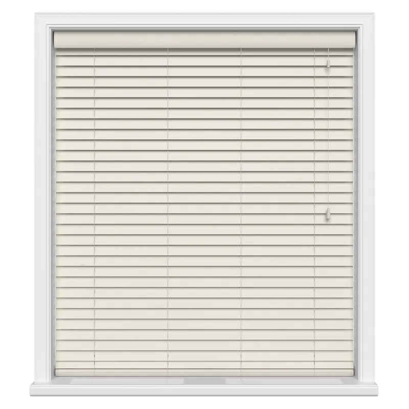 Soft Cream Grain Ecowood Motorised