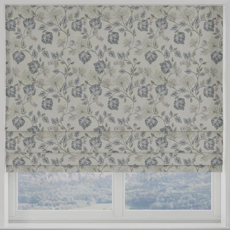 Parchment Made To Measure Roman Blind Feather