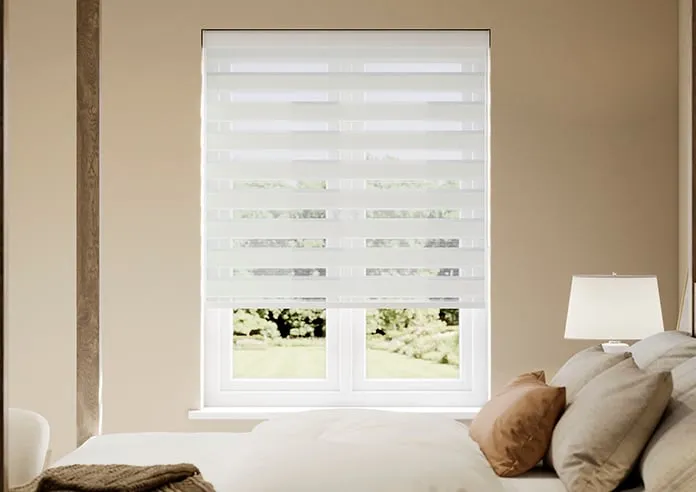 Origin Soft White - Day Night Blind