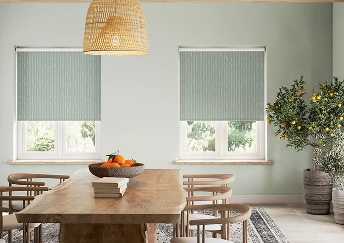 Luis Striped Aerial - Roller Blind