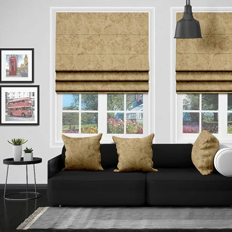 Eb Karina Caramel Roman Blind