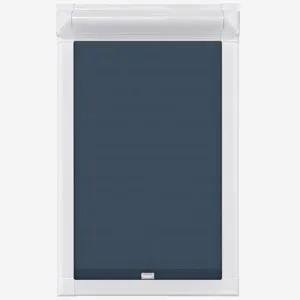 Deluxe Plain Airforce Blue Perfect Fit Roller Blind