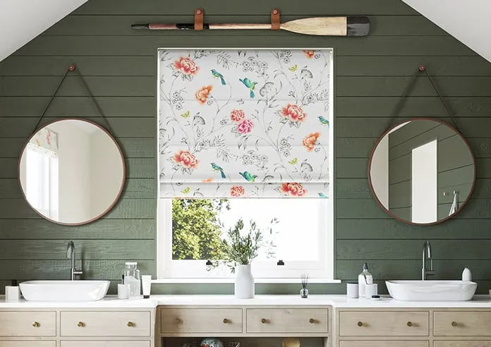 Borneo Orchid - Roman Blind
