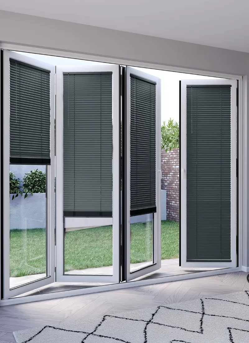 Dark Grey Clic Fit Aluminium Blind