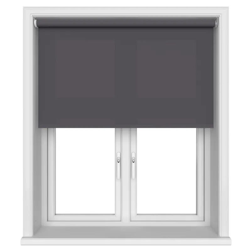 Accent Slate Ember Motorised Roller Blind