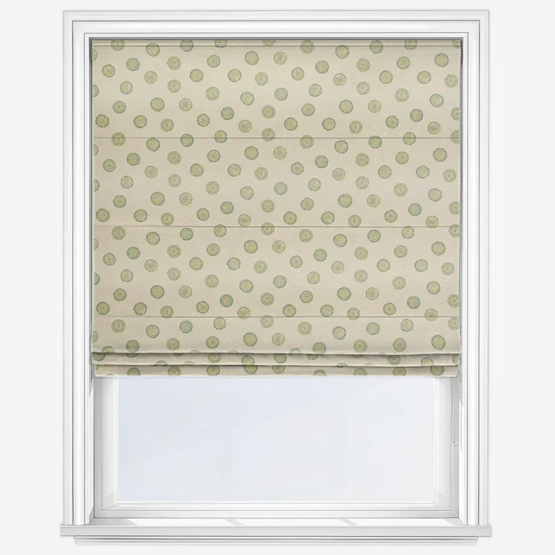 Daisy Olive Roman Blind