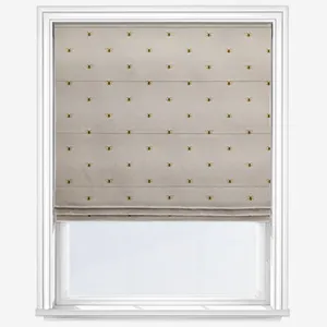 Sophie Allport Golden Bees Cream Roman Blind