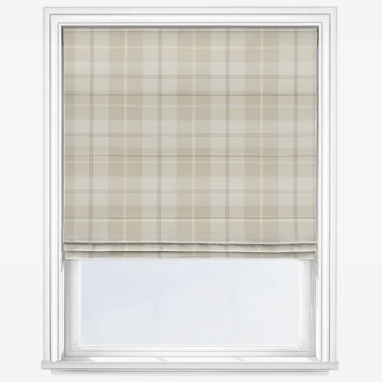 Balmoral Natural Roman Blind
