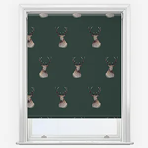 Sonova Studio Fergus Forest Green Roller Blind