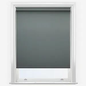Spectrum Blackout Charcoal Roller Blind