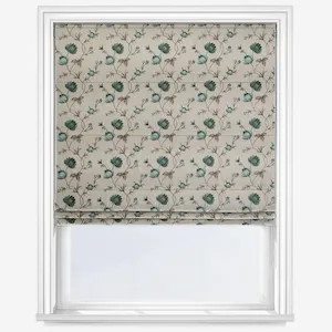 Midhurst Teal Roman Blind