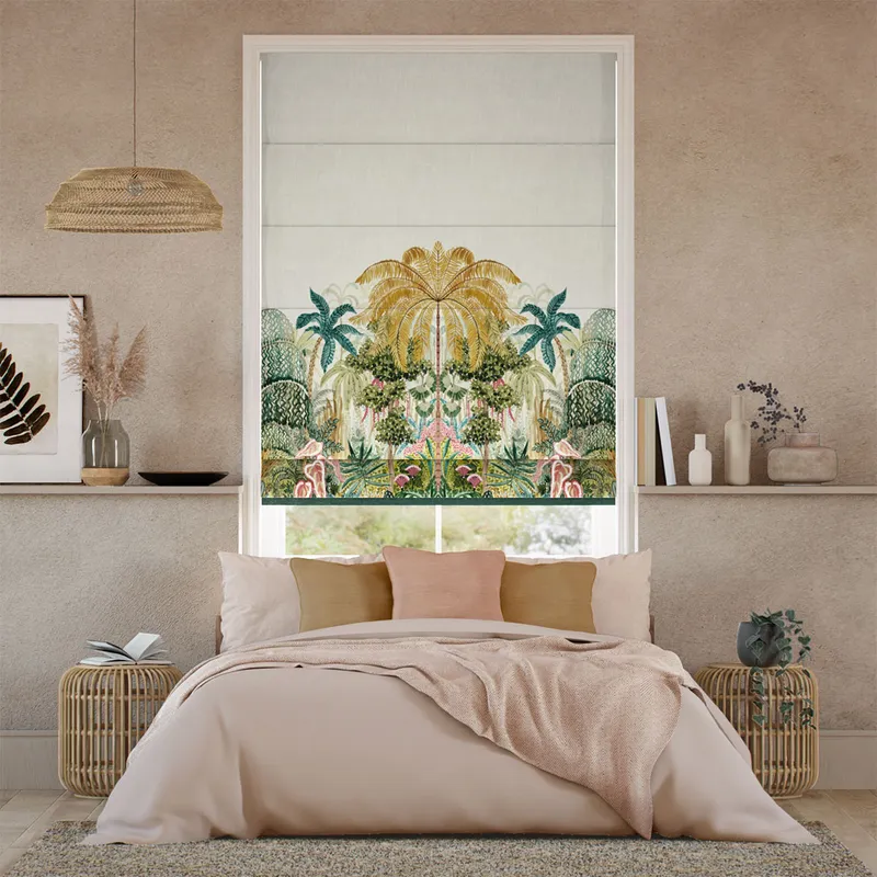 Mombasa Jungle Roman Blind