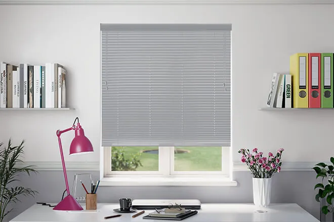 Millennium Cool Grey - 50mm Aluminium Venetian Blinds