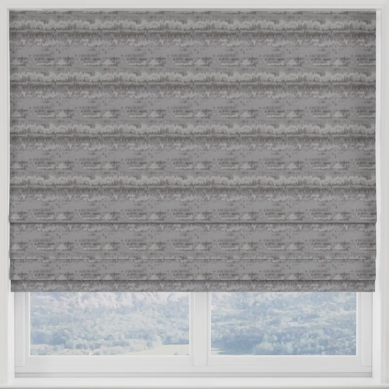 Cancun Made To Measure Roman Blind Grey