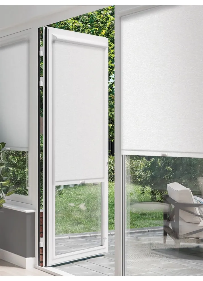 Amsterdam Off White Perfect Fit® Roller Blind