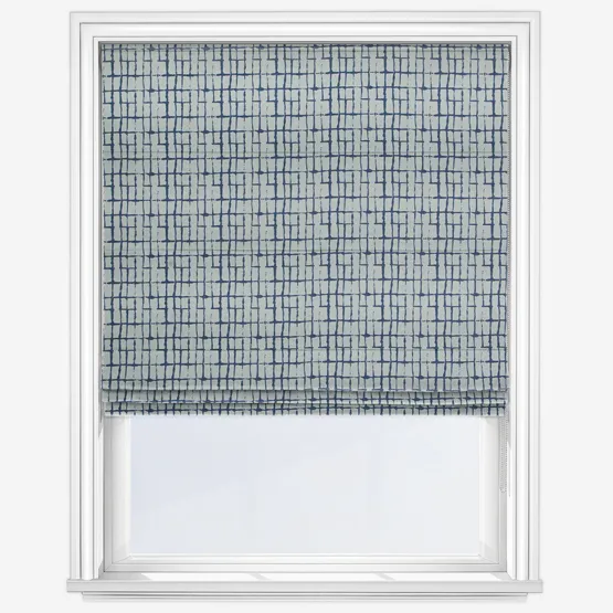 Lee Navy Roman Blind