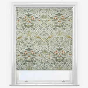 William Morris At Home Strawberry Thief Ochre Roller Blind