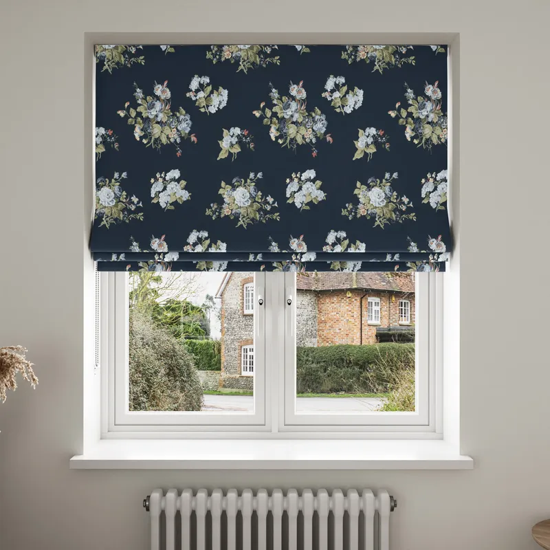 Laura Ashley Rosemore Midnight Blinds Uk