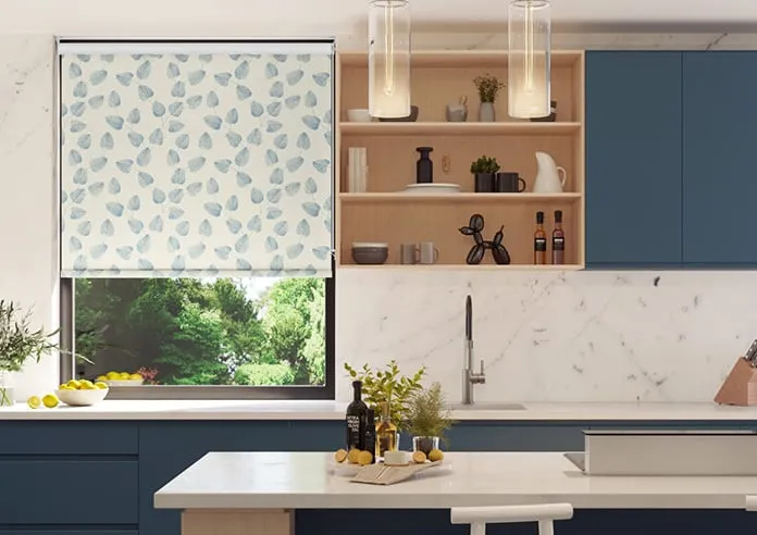 Alessio Parisian Blue - Roller Blind