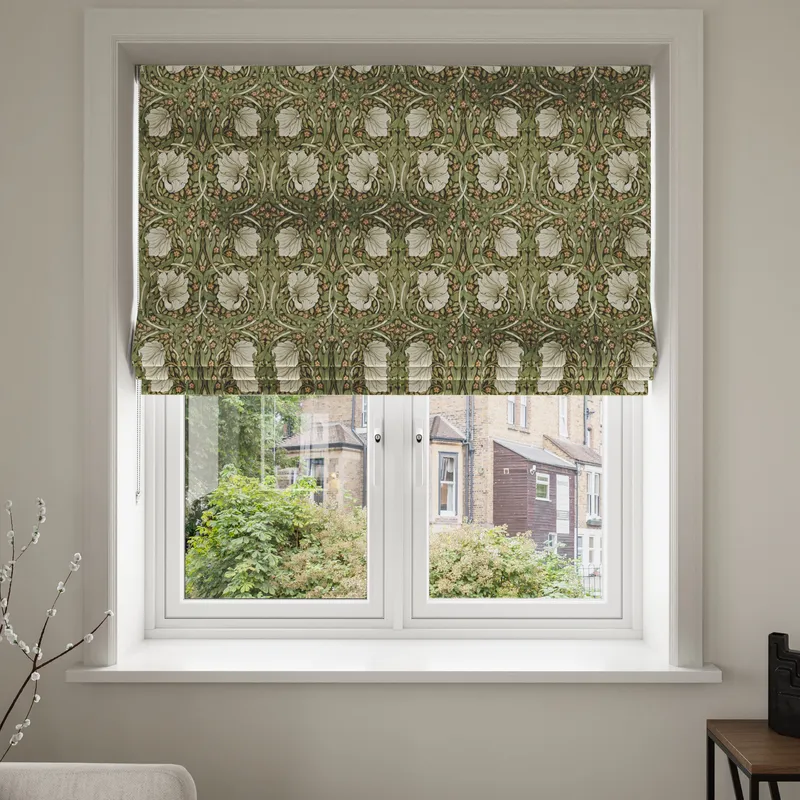 William Morris At Home Pimpernel Velvet Nettle Blinds Uk