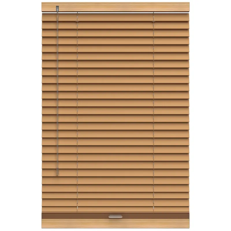 Quickstick Tradechoice Golden Oak Real Wood Blinds Uk