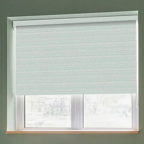 Lagan Asc Teal Light Filtering Roller Blinds