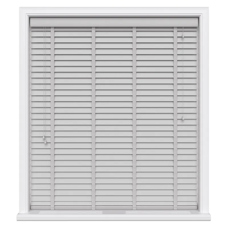 Grey Grain Luxury Ecowood Uk - Wooden Blinds