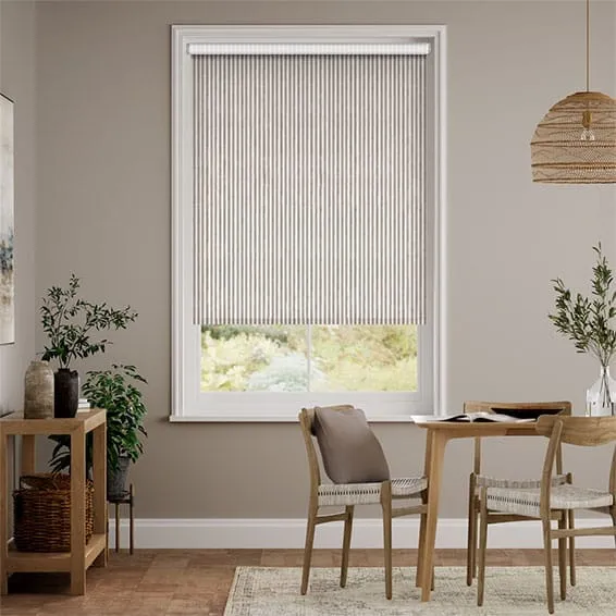Twist2go Choices Ella Stripe Cappuccino Roller Blind
