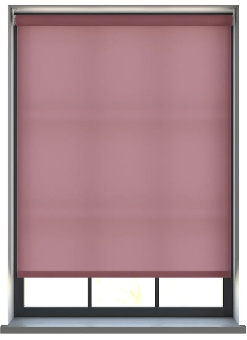 Burst Blushed Plum Roller Blind